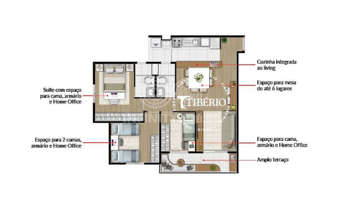 Imagem Apartamento com 3 Quartos à Venda, 76 m² em Conceição - São Paulo Imagem Apartamento com 3 Quartos à Venda, 76 m² em Conceição - São Paulo