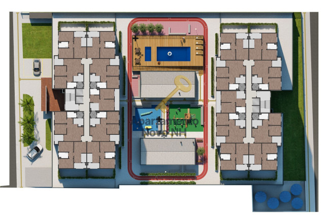 Imagem Apartamento com 2 Quartos à Venda, 67 m² em Centro - São Leopoldo