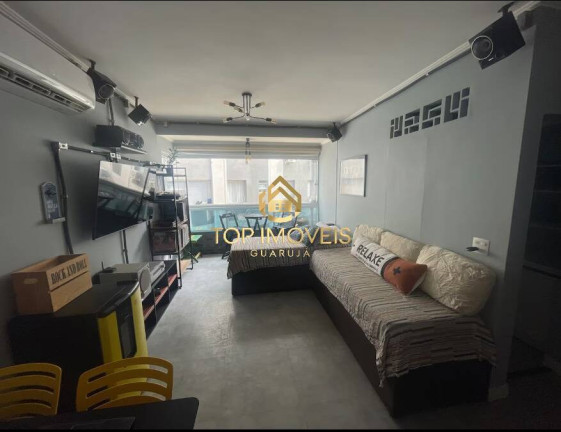 Imagem Apartamento com 1 Quarto à Venda, 75 m² em Tombo - Guarujá