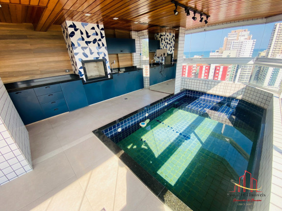 Apartamento com 4 Quartos à Venda, 205 m² em Canto Do Forte - Praia Grande