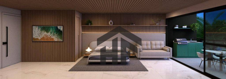 Foto do imóvel Apartamento com 2 Quartos à Venda, 29 m² em Muro Alto - Ipojuca