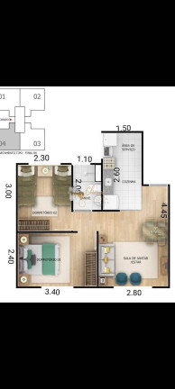 Imagem Apartamento com 2 Quartos à Venda, 38 m² em Jardim Umarizal - São Paulo Imagem Apartamento com 2 Quartos à Venda, 38 m² em Jardim Umarizal - São Paulo