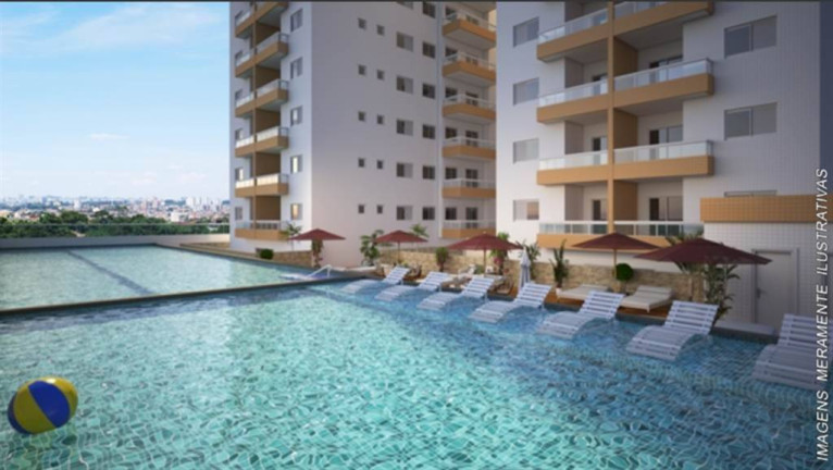 Apartamento com 2 Quartos à Venda, 60 m² em Boqueirão - Praia Grande