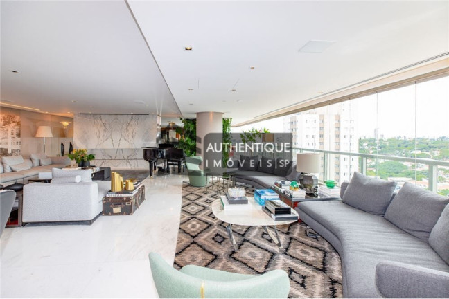 Imagem Apartamento com 4 Quartos à Venda, 485 m² em Campo Belo - São Paulo