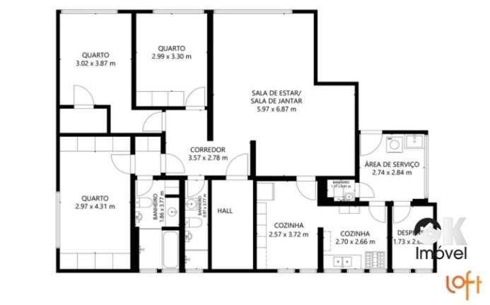 Imagem Apartamento com 3 Quartos à Venda, 150 m² em Higienópolis - São Paulo