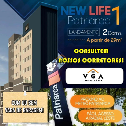 Imagem Imóvel com 2 Quartos à Venda, 29 m² em Cidade Patriarca - São Paulo