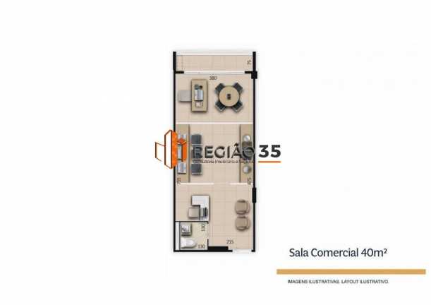 Imagem Sala Comercial à Venda, 56 m² em Centro - Poços De Caldas Imagem Sala Comercial à Venda, 56 m² em Centro - Poços De Caldas