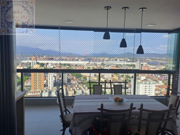 Imagem Apartamento com 3 Quartos à Venda, 120 m² em Aparecida - Santos