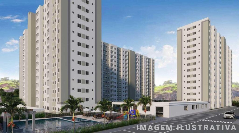 Imagem Apartamento com 2 Quartos à Venda, 44 m² em Alcântara - São Gonçalo