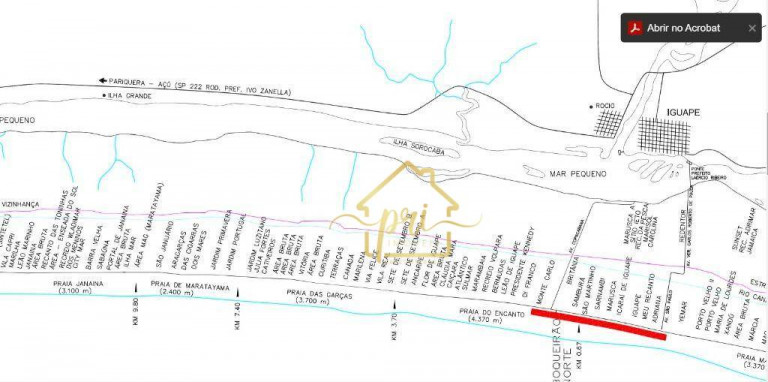 Imagem Terreno à Venda, 250 m² em Balneario Janaina - Ilha Comprida Imagem Terreno à Venda, 250 m² em Balneario Janaina - Ilha Comprida