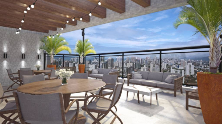 Imagem Apartamento com 2 Quartos à Venda, 103 m² em Guilhermina - Praia Grande