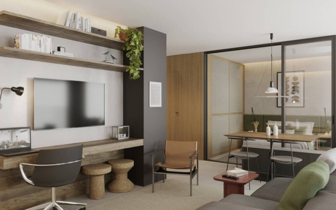 Imagem Apartamento com 2 Quartos à Venda, 40 m² em Brooklin Paulista - São Paulo
