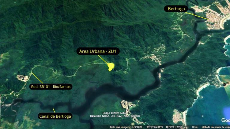 Imagem Terreno à Venda, 240.000 m² em Cabuçu - Santos Imagem Terreno à Venda, 240.000 m² em Cabuçu - Santos