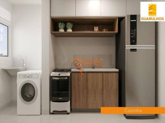 Apartamento com 2 Quartos à Venda, 37 m² em Vila Nova Bonsucesso - Guarulhos