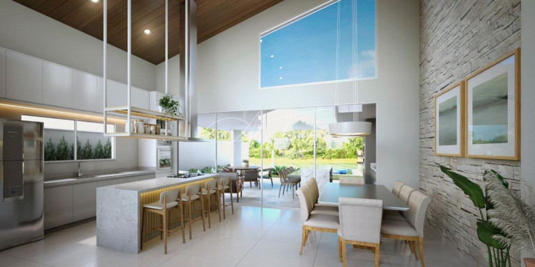 Imagem Casa com 4 Quartos à Venda, 251 m² em Manguinhos - Serra Imagem Casa com 4 Quartos à Venda, 251 m² em Manguinhos - Serra