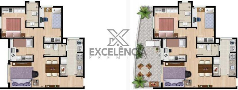 Imagem Apartamento com 3 Quartos à Venda, 61 m² em Portão - Curitiba Imagem Apartamento com 3 Quartos à Venda, 61 m² em Portão - Curitiba