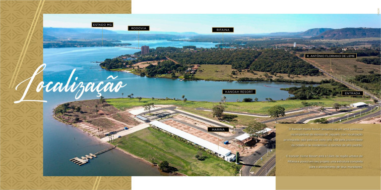 Imagem Imóvel com 1 Quarto à Venda, 48 m² em Rifaina - Kanoah Home Resort - Rifaina