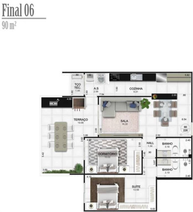 Imagem Apartamento com 2 Quartos à Venda, 90 m² em Guilhermina - Praia Grande Imagem Apartamento com 2 Quartos à Venda, 90 m² em Guilhermina - Praia Grande