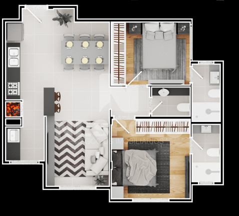 Imagem Apartamento com 1 Quarto à Venda, 65 m² em Nações - Balneario Camboriu Imagem Apartamento com 1 Quarto à Venda, 65 m² em Nações - Balneario Camboriu