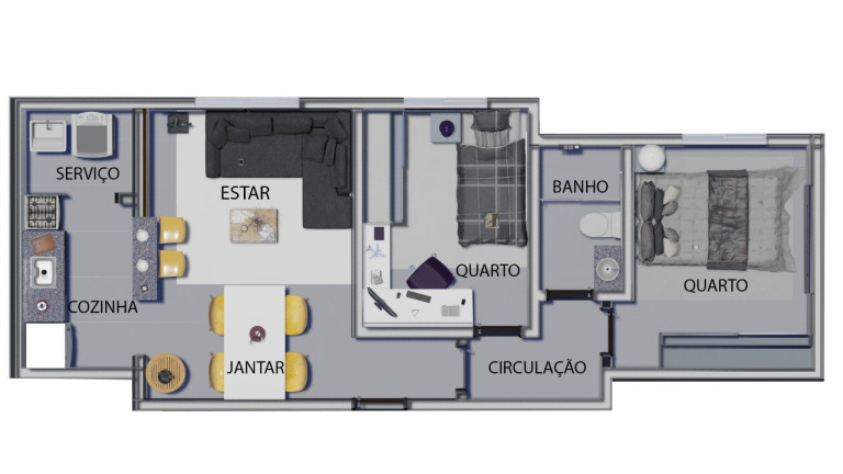 Imóvel com 2 Quartos à Venda, 90 m² em Jardim Leblon - Belo Horizonte