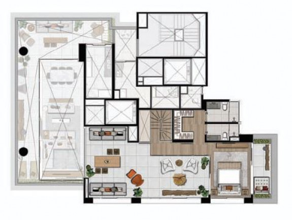 Imagem Cobertura com 3 Quartos à Venda, 465 m² em Itaim Bibi - São Paulo