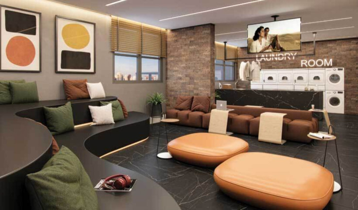 Imagem Apartamento com 1 Quarto à Venda, 48 m² em Santo Amaro - São Paulo