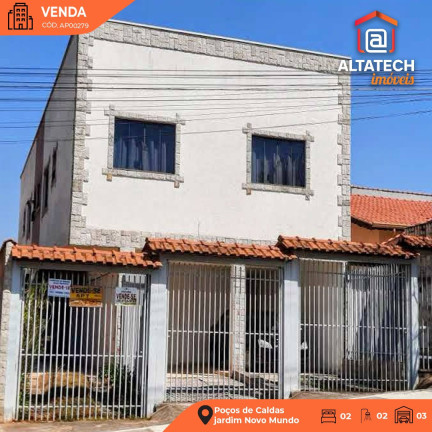 Imóvel com 2 Quartos à Venda, 103 m² em Jardim Novo Mundo - Poços De Caldas