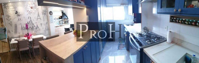 Imagem Apartamento com 3 Quartos à Venda, 97 m² em Vila Scarpelli - Santo André