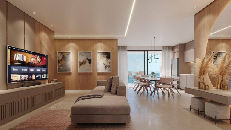 Imagem Apartamento com 3 Quartos à Venda,  em Balneário Perequê - Porto Belo