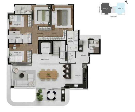 Imagem Apartamento com 4 Quartos à Venda, 149 m² em Gutierrez - Belo Horizonte Imagem Apartamento com 4 Quartos à Venda, 149 m² em Gutierrez - Belo Horizonte