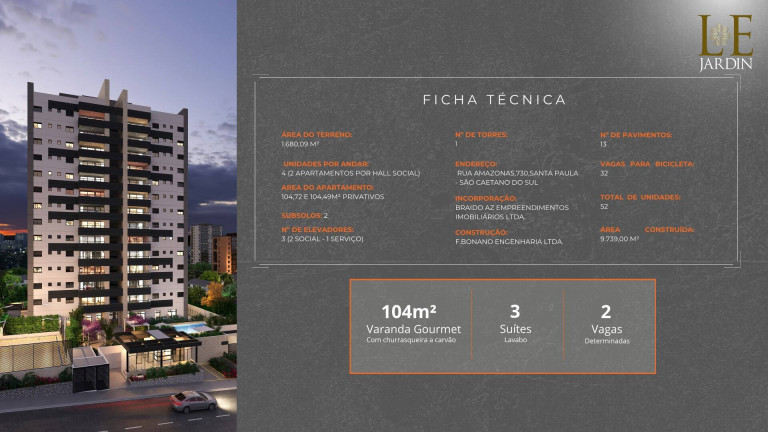 Imagem Apartamento à Venda, 104 m² em Centro - São Caetano Do Sul Imagem Apartamento à Venda, 104 m² em Centro - São Caetano Do Sul
