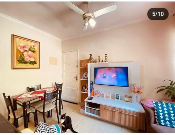 Imagem Apartamento com 1 Quarto à Venda, 38 m² em Itararé - São Vicente