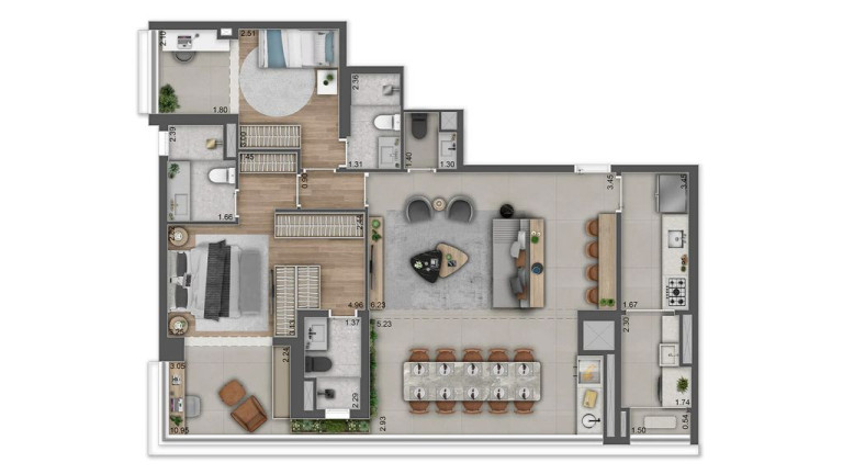 Imagem Apartamento com 3 Quartos à Venda, 84 m² em Jardim Das Acácias - São Paulo