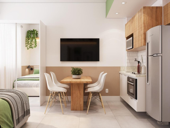 Imagem Apartamento com 1 Quarto à Venda, 22 m² em Centro - Rio De Janeiro