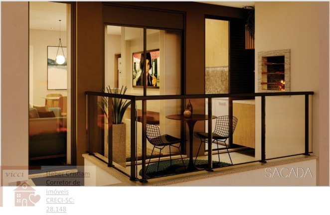 Imagem Apartamento com 2 Quartos à Venda, 61 m² em Cacupé - Florianópolis