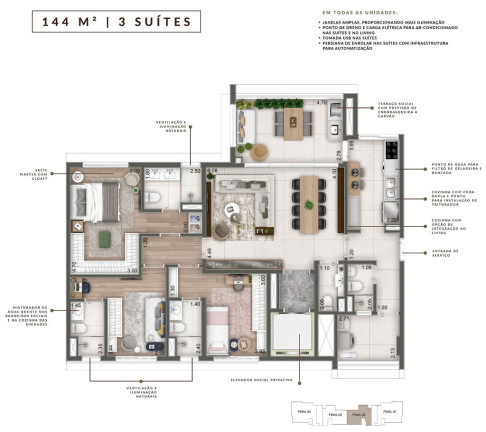 Imagem Apartamento com 4 Quartos à Venda, 261 m² em Perdizes - São Paulo
