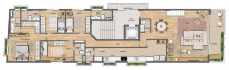 Imagem Imóvel com 4 Quartos à Venda, 274 m² em Jardim Botânico - Rio De Janeiro