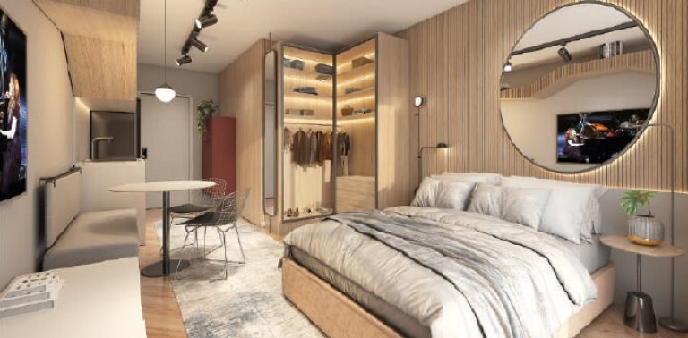 Imagem Kitnet com 1 Quarto à Venda, 25 m² em Vila Olímpia - São Paulo Imagem Kitnet com 1 Quarto à Venda, 25 m² em Vila Olímpia - São Paulo
