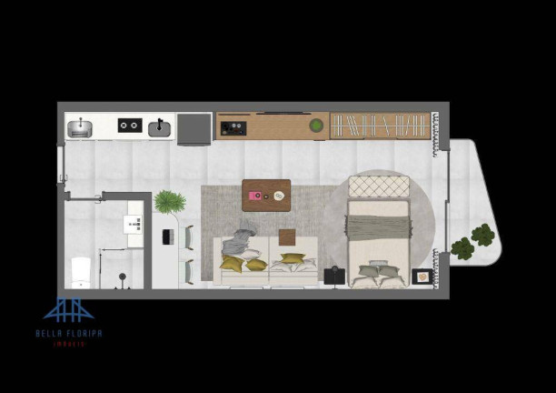 Imagem Studio com 1 Quarto à Venda, 31 m² em Santa Mônica - Florianópolis Imagem Studio com 1 Quarto à Venda, 31 m² em Santa Mônica - Florianópolis