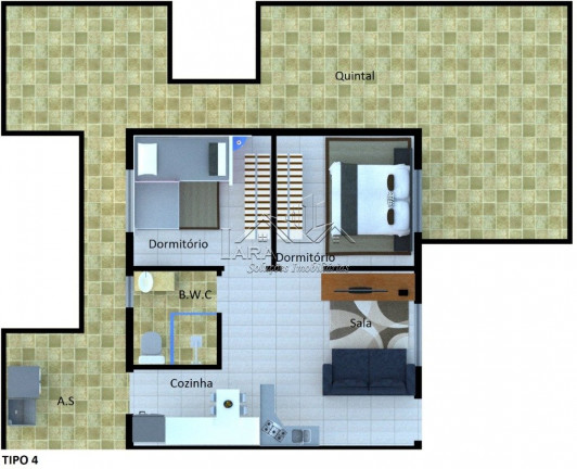Imagem Apartamento com 2 Quartos à Venda, 35 m² em Jardim Nordeste - São Paulo