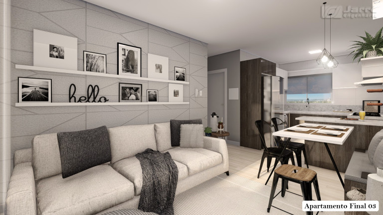 Imagem Apartamento com 2 Quartos à Venda, 48 m² em Petrópolis - Passo Fundo Imagem Apartamento com 2 Quartos à Venda, 48 m² em Petrópolis - Passo Fundo