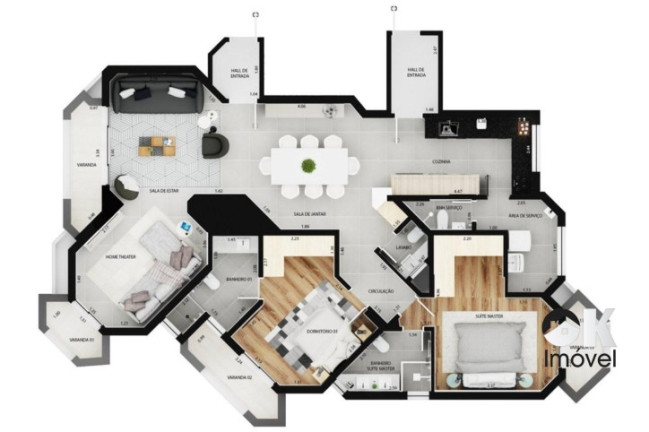 Imagem Apartamento com 2 Quartos à Venda, 142 m² em Perdizes - São Paulo
