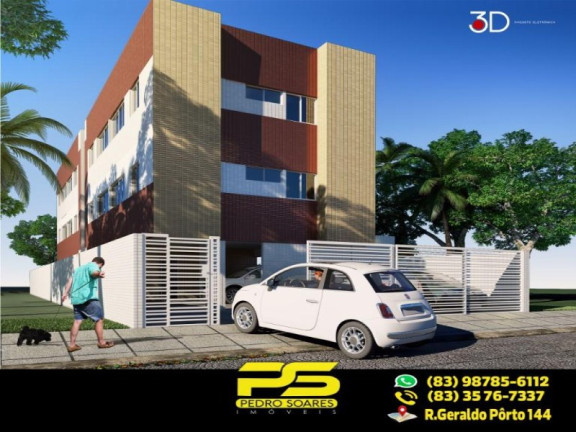 Imagem Apartamento com 2 Quartos à Venda, 41 m² em Jardim Cidade Universitária - João Pessoa Imagem Apartamento com 2 Quartos à Venda, 41 m² em Jardim Cidade Universitária - João Pessoa