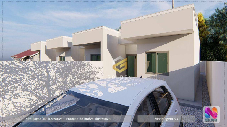 Imagem Casa com 2 Quartos à Venda, 60 m² em Nova Descoberta - Tijucas