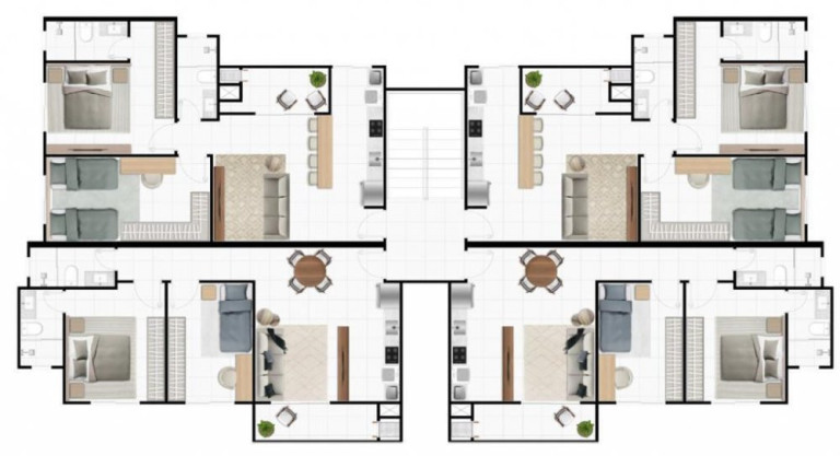 Imagem Apartamento com 2 Quartos à Venda, 62 m² em Santa Regina - Camboriú