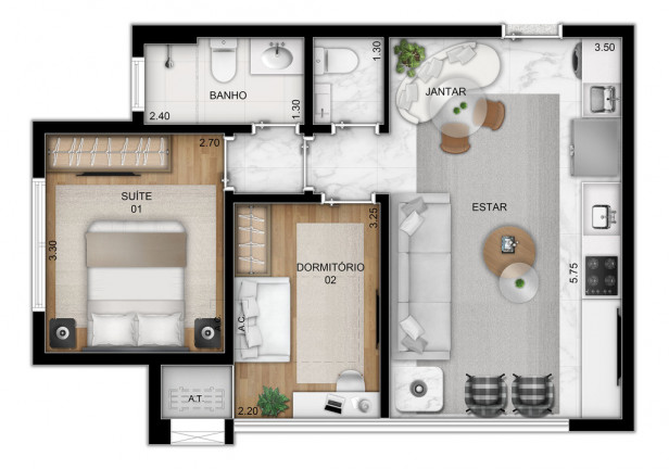 Imagem Studio com 1 Quarto à Venda, 25 m² em Vila Mariana - São Paulo