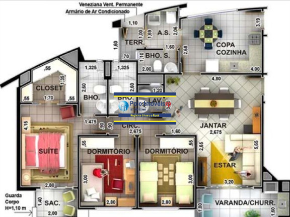 Imagem Apartamento com 3 Quartos à Venda, 121 m² em Jardim Botânico - Ribeirão Preto Imagem Apartamento com 3 Quartos à Venda, 121 m² em Jardim Botânico - Ribeirão Preto