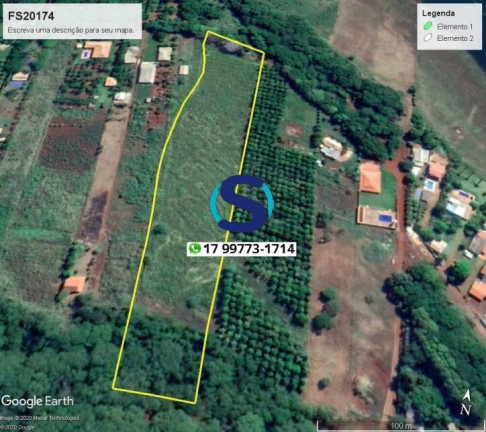 Chácara à Venda, 20.000 m² em Rural - Indiaporã