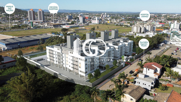 Imagem Apartamento com 3 Quartos à Venda, 117 m² em Ceará - Criciúma