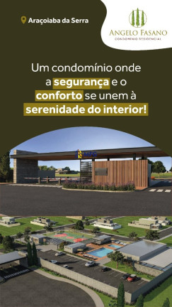 Imagem Terreno à Venda, 250 m² em Condomínio Residencial ângelo Fasano - Araçoiaba Da Serra Imagem Terreno à Venda, 250 m² em Condomínio Residencial ângelo Fasano - Araçoiaba Da Serra